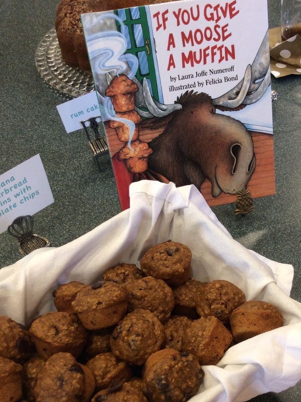 If you give a moose a muffin #bookbabyshower